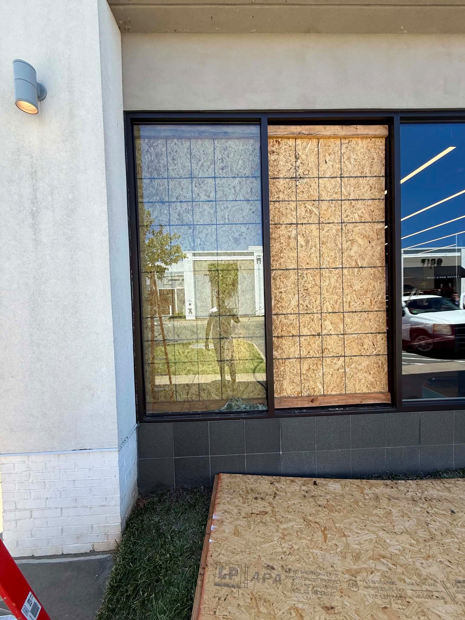 Tesla Storefront Glazing Project